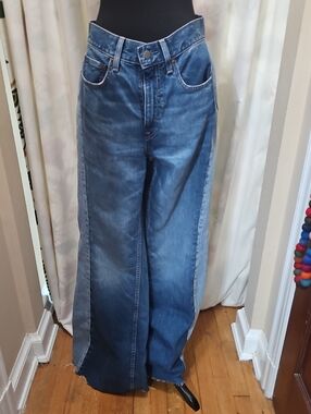 Polo Ralph Lauren "Concept Blue" Wide Leg Blue Denim Jeans for Women